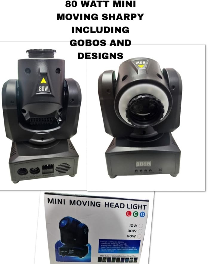 80 Watt Sharpy Light