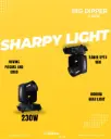 230 Watt High-Range Sharpy, 4-piece Box