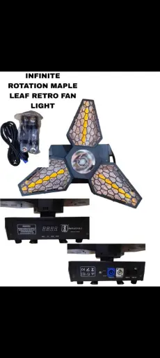 Leaf Retro Fan Light