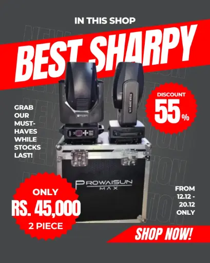 17R 380 Watt ProWaisun Max Sharpy Light