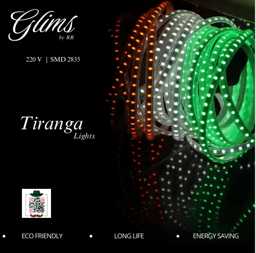 Tiranga Rope Lights
